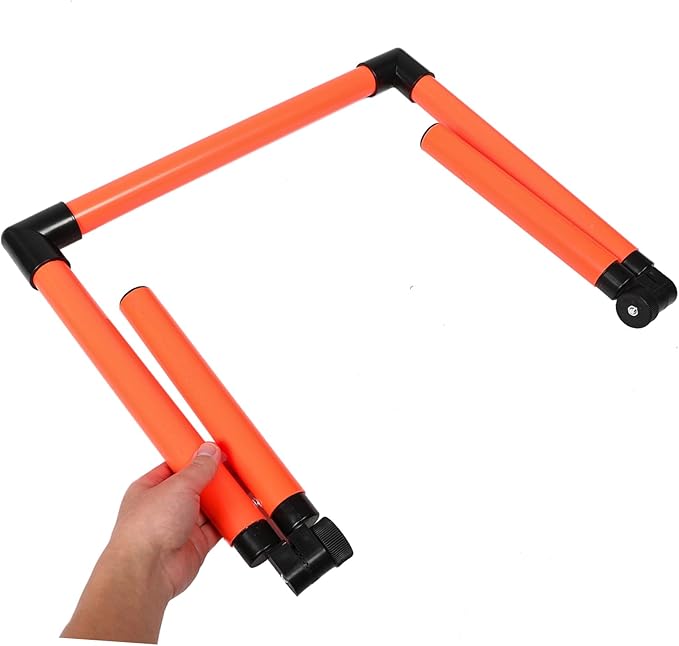 VANZACK Agility Hurdles for Training Speed Jump Fitness Equipment for Soccer Basketball Track Athletes Agility Training Hurdles for Enhanced Performance