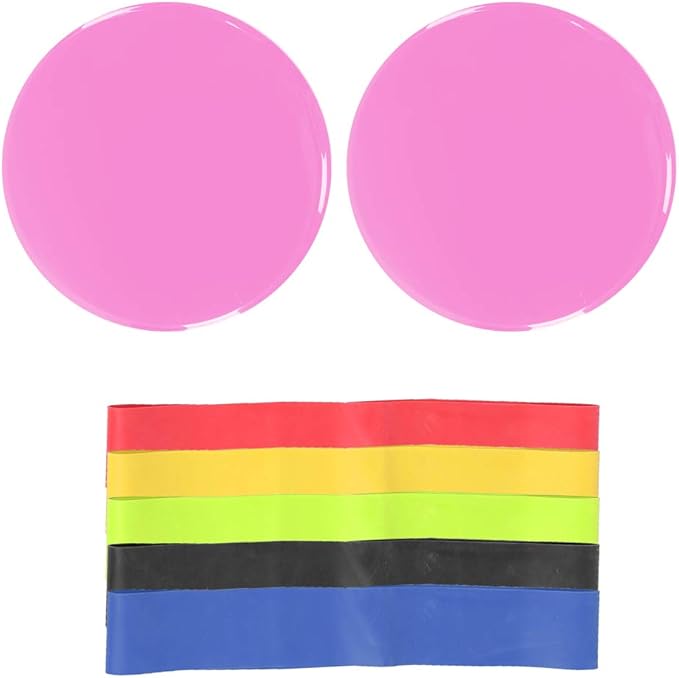 Fitness Sliding Discs, Core Slider Workout Disks for Low Impact Training, Smooth Slide Mat for Home Gym, Aerobics and Calisthenics with Full Body Control