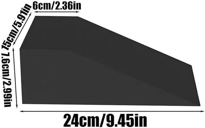 Foam Wedge Blocks Non-Slip Professional Squat Ramp Yoga Prop Lightweight Calf Stretcher Slant Board