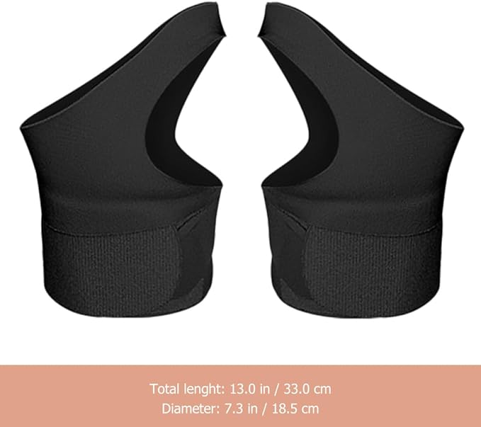 BESTonZON 2pcs Breathable Adjustable Wrist Protector and Thumb Support Brace, Ultra-Thin Sports Hand Brace for Workout and Fitness, Black Wrist Wrap for Joint Relief