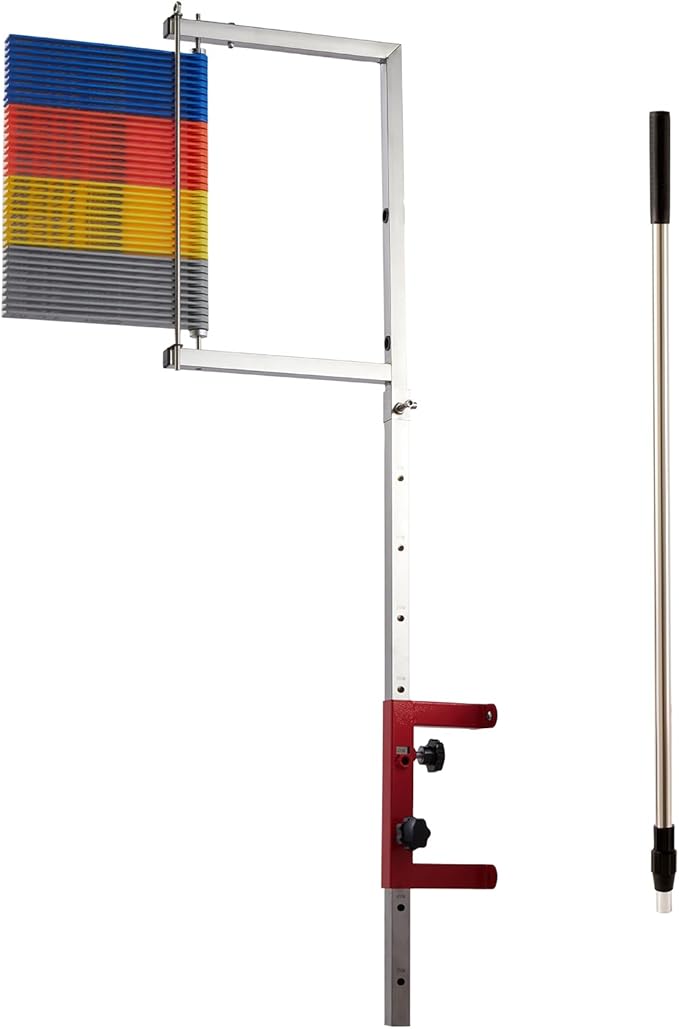 Adjustable Vertical Jump Measurement Tool,Vertical Jump Tester,Vertical Jumping Trainer (Colorful, no base)