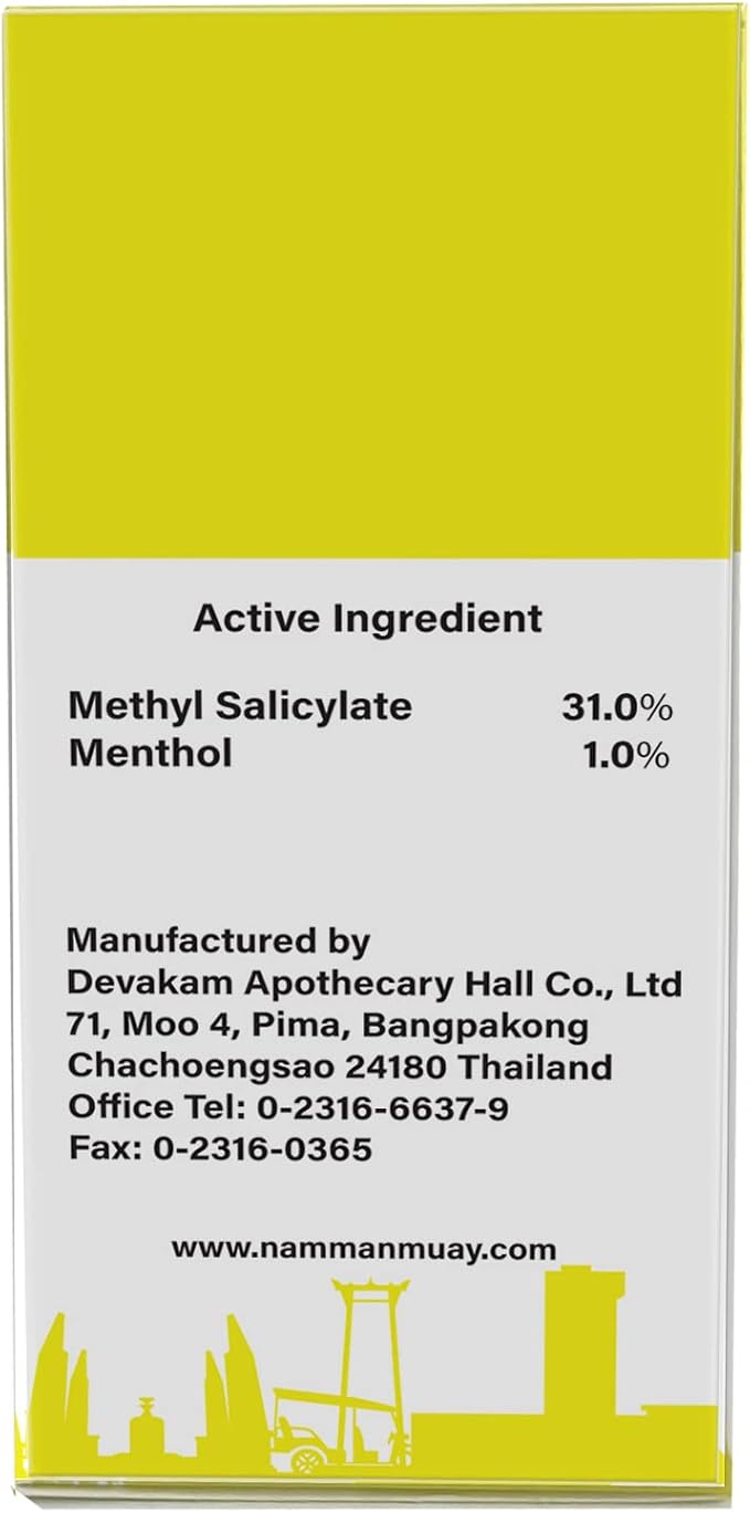 New Namman Muay Thai Boxing Liniment Sport Athlete Masssage Oil Essential Oil 30ml