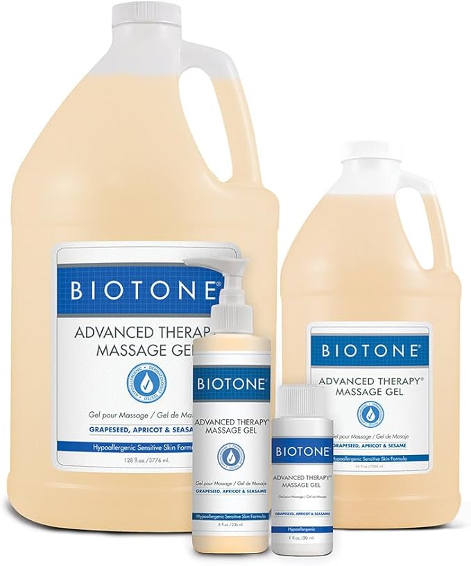 Biotone - Advanced Therapy Massage Gel 1/2 Gallon