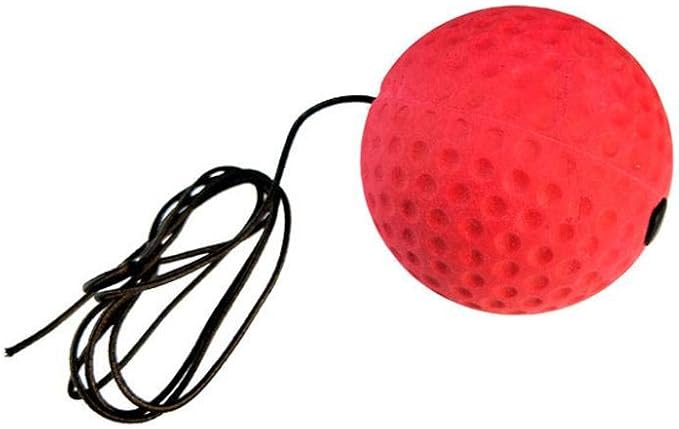 Angzhili Boxing Reflex Ball with Headband, Softer Than Tennis Ball, Perfect for Reaction, Agility, Punching Speed, Fight Skill and Hand Eye Coordination Training