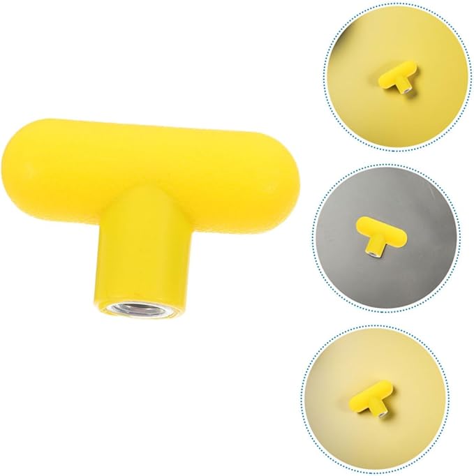 2pcs Fitness Equipment Handles Ergonomic Gym Exercise Grip Attachments for Cable Machines Resistance Bands Yellow Arm Wrestling Strength Training