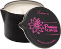 Natural Soy Wax Scented Massage Candle for Aromatherapy-Vegan Body Oil for Home SPA-SPA Candle for Skin Care 6.35OZ (Passion Flower Scent)