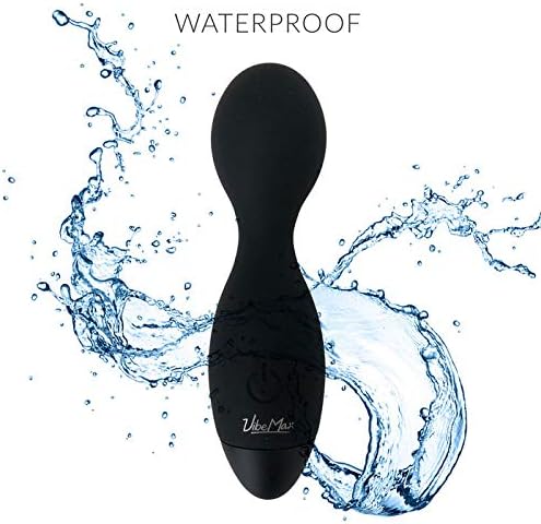 Mini Personal Massage Device - Compact - Lightweight - Small & Quiet - USB Rechargeable - for Muscle Tension Relief in Neck, Back, Shoulders, Legs and Feet (Black)