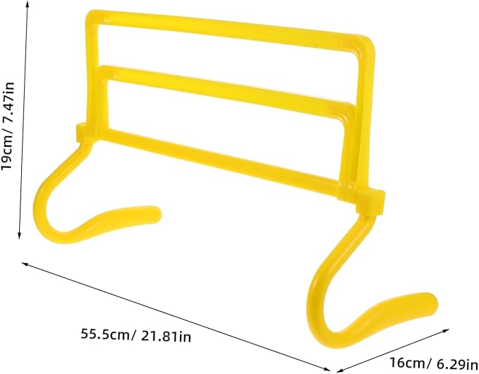 VICASKY Athletic Hurdles Training Soccer Hurdles Adjustable Heights Versatile Speed Agility Jump Barriers