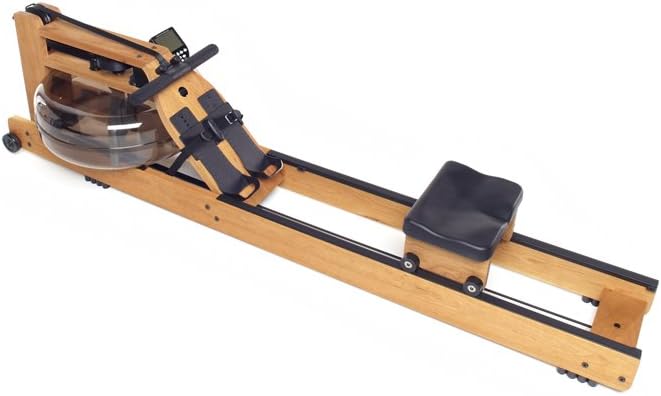 WaterRower Cherry Rowing Machine with S4 BLE Monitor | USA Made Water Rower | Original Handcrafted Erg Row Machine for Home Use & Gym