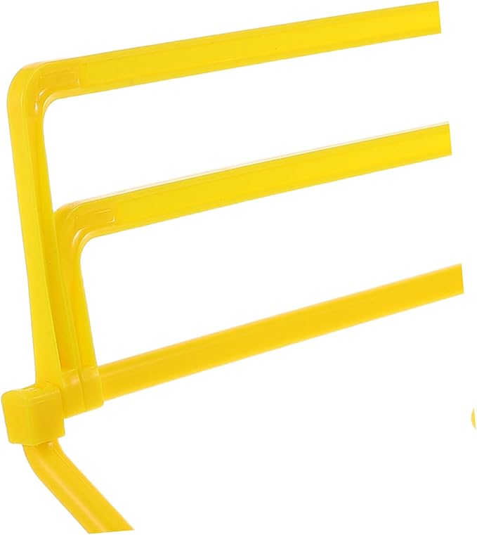 Milisten Modular Speed Training Hurdles Adjustable Hurdles for Football Soccer Basketball Athlete Agility Equipment