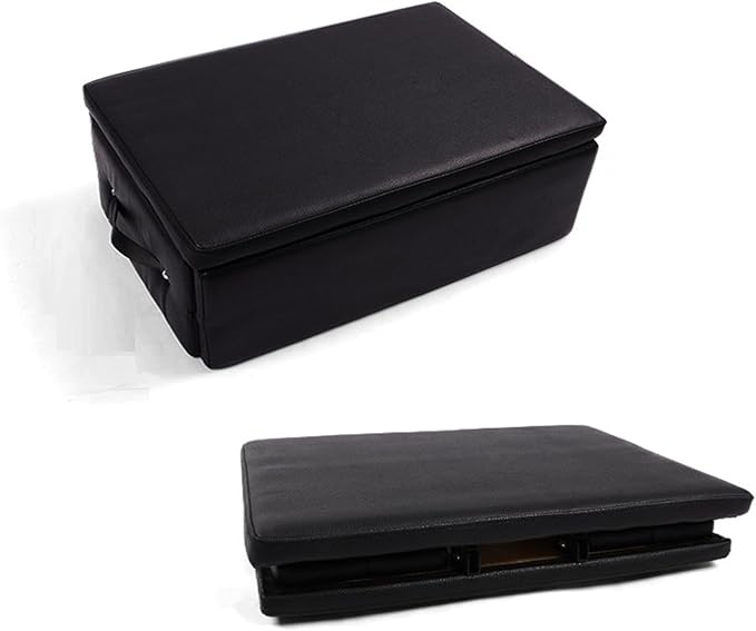 Fold Pilates Box for Reformer 24.4X 17 X 9 Inch Pilates Reformer Box, Premium PU and Wood Pilates Sitting Box, Home Use Pilates Bed/Pliates Reformer Machine Accessories