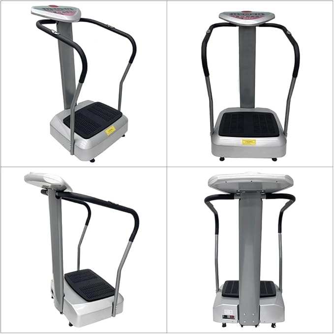 200W Whole Body Vibration Platform, Vibration Plate Exercise Machine, 99 Speed Levels Platform, Training Fitness Vibration Platform Machine Load 330lb for Home Gym
