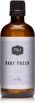 P&J Trading - Baby Fresh Scented Oil 100ml - Fragrance Oil for Candle Making, Soap Making, Diffuser Oil