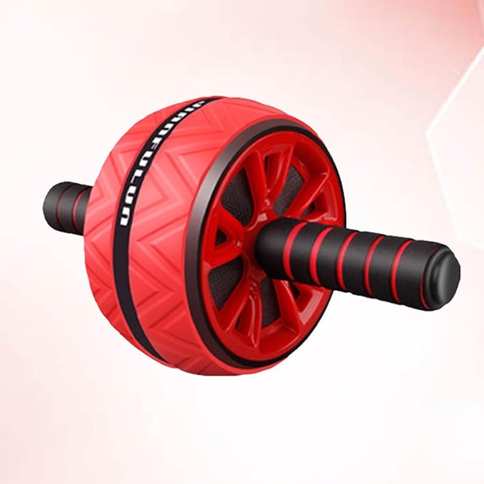 Zerodeko Fitness Ab Roller Wheel Double Wheel Ab Core Workout Roller with Silent Operation for Home Gym Abdominal Training and Core Strengthening Exercises
