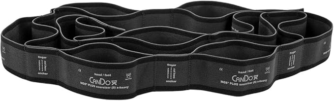 CanDo Multi-Grip Exerciser Plus, 6 Foot Exerciser, 9 Loops,