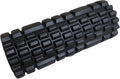 High-Density Foam Roller for Fitness, Stretching, and Mobility Exercises (Black)