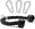 Double Head Rope Pulldown Attachment Set Gym Strength Training Equipment Handles Big Bird Gym Equipment Accessories