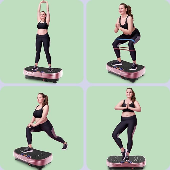 Vibration Plate, Exercise Machine,Full Body Shaker Workout Fitness Platform Home Vibration Plate