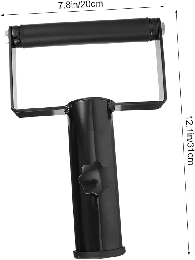 Garneck 1pc Bar Row Handle Attachment for Barbell Non- Grip for Comfortable Muscle Training Compatible Gym Equipment for and Core Strength Exercises