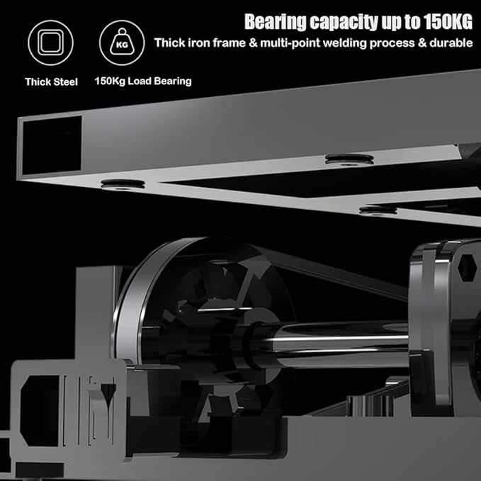 Vibration Plate Exercise Machine,Whole Body Vibration Platform Machine,Fitness Vibration Trainer for Weight Loss Shaping Toning Home Gym