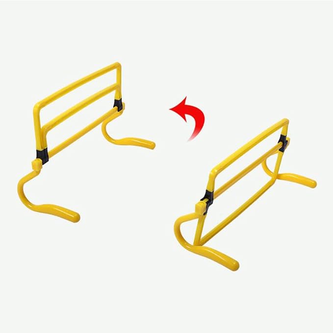 5Pcs Agility Training Hurdles Speed Hurdles Improves Strength Adjustable Height Obstacles for Athletes Obstacle Courses Games