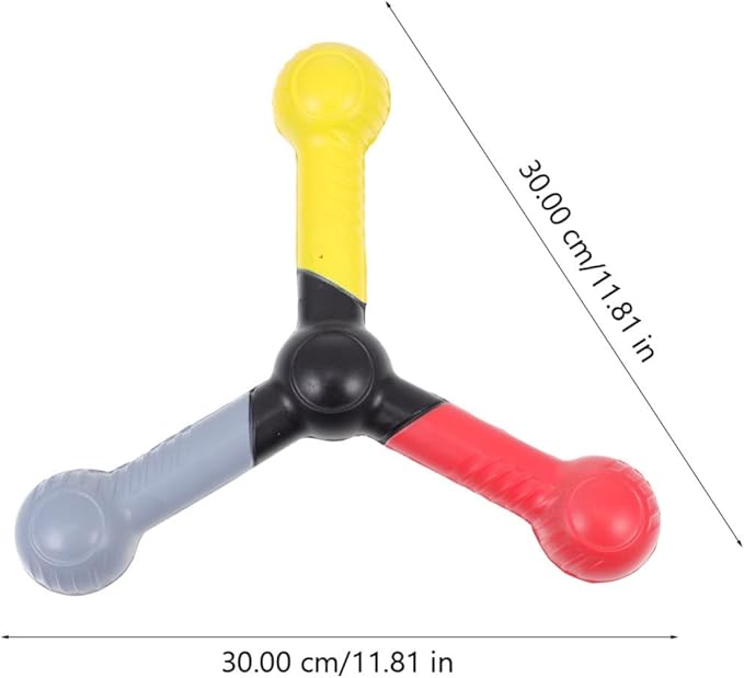 Homoyoyo Multi-Color Hand-Eye Coordination Trainer - Dual-Handle Reaction Catch Stick with Rubber Foam Grip for Agility, Baseball, Basketball Training - Kids & Athletes Sports Equipment
