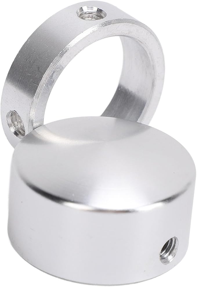 aqxreight Fitness Equipment Handle End Cover 1 Inch Aluminum Strength Training Equipment Handle End Cover Attachment for Gym Material Equipment Handle End CoverStrength Traini