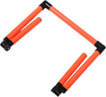 Agility Jump Hurdle Football Basketball Training Speed Enhancement Sturdy PVC Construction