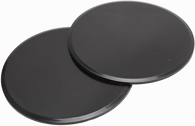 Exercise Core Sliders Discs Dual Sided Compact Portable Ab Workout Equipment for Home Gym Travel ABS 7 Inch 2 Pack