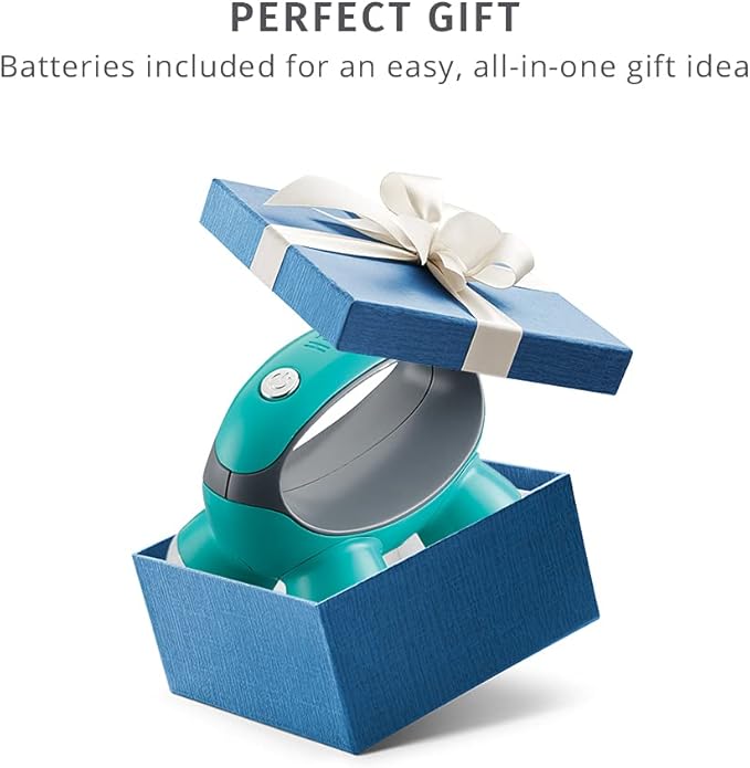 HoMedics, Quatro Mini Hand-Held Massager with Hand Grip, Battery Operated Vibration Massage, 4 Massage Nodes, Powered by 2 AAA Batteries (Included), Assorted Colors