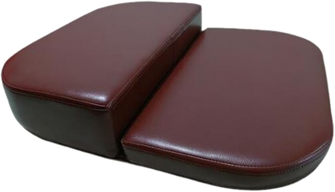 Folding Meditation Bench Prayer Kneeler Stool Comfortable PU Leather Portable 18.90x11.02 inch for Adults Home Yoga