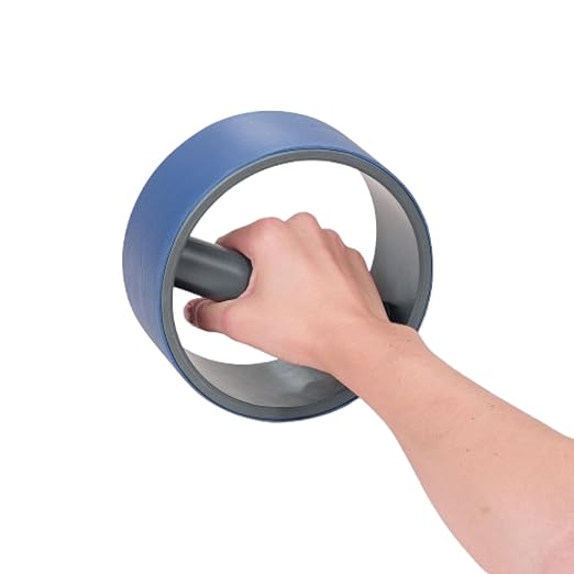 Rolyan Pronation & Supination Wheel, 2 Pound Weighted Wheel Training Device for Motor Control and Mobility, Hand & Arm Trainer for Forearm and Shoulder Surgery Recovery & Rehabilitation