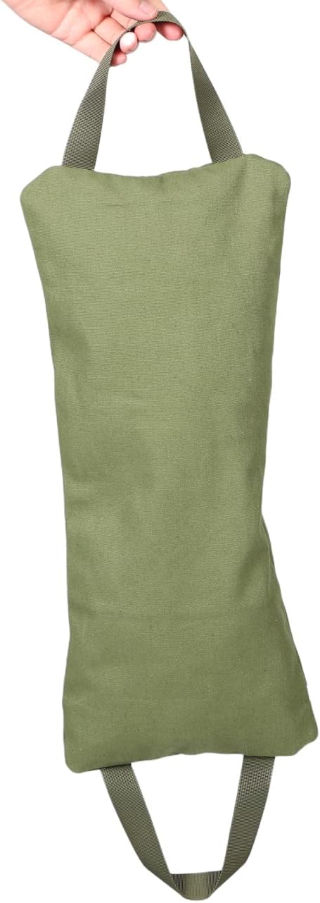 Milisten Canvas Sandbag Weightlifting for Fitness Empty Training Bag for Yoga and Exercise Lightweight Weighted Sand Holding Bag for Strength Training Home Gym and Outdoor Workouts