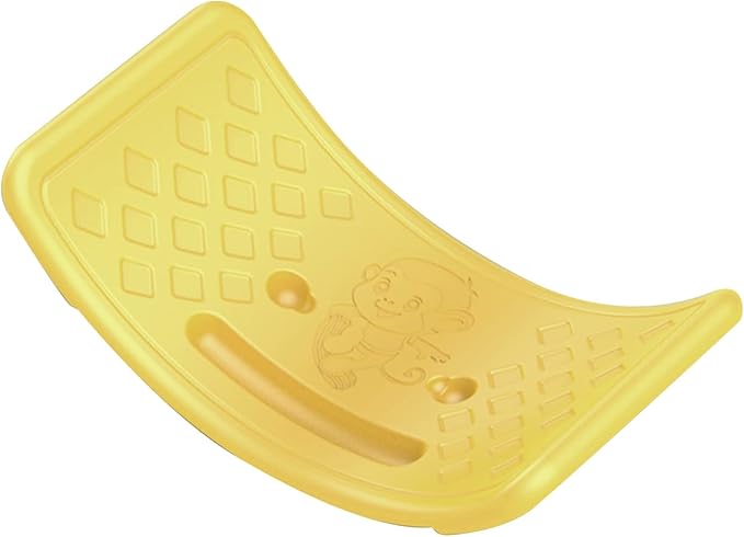 Rocker Board Balancing Training,Balance Board, Plastic Balance Seesaw Board with Elastic Ball, Improves Motor Skills and Build Core Strength, for Kids Toddlers Teens Balance Training, Balance boa