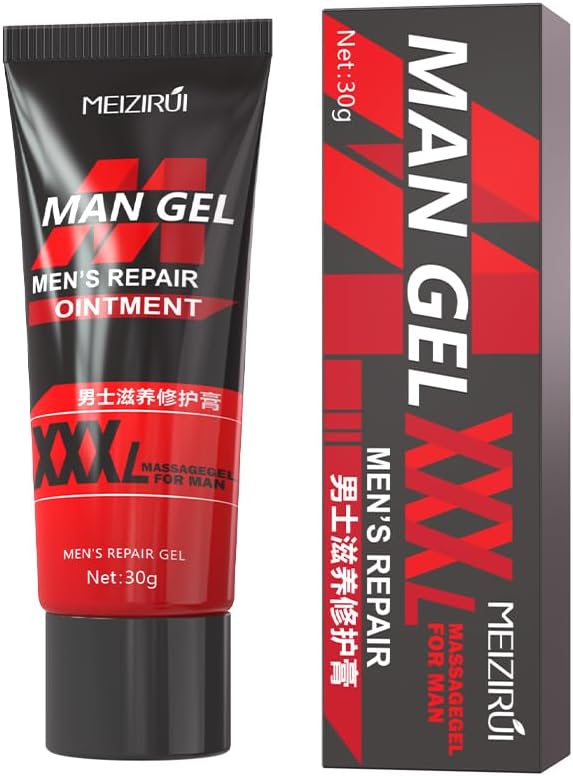 XXXL Mammoth Growth Extra Strength Enlargement Gel for Man – Men's Power Massage Cream for Increase Size, Huge Thickness, Strength and Prolonged Performance (Man Gel XXXL)