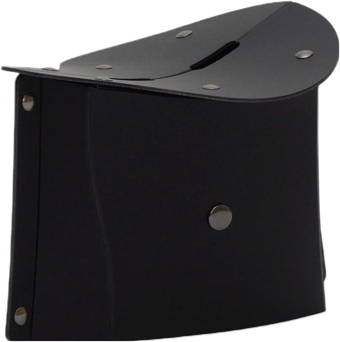 IPPINKA Foldable Meditation Kneeling Bench (Seiza), Portable and Lightweight, 5.3 in, 180g, Black