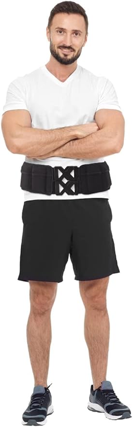 Weighted Fitness Belt - Walking, Running, Training Belt with Adjustable Weights up to 10 lbs, Cooling Technology, Unisex