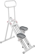 Stair Stepper Vertical Climber Machine with LCD Screen Compact Folding Cardio Exercise Climber Stair Climber for Living Rooms, Home Gyms, Apartments Foldable Design 300 lbs Capacity