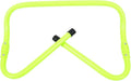 Adjustable Agility Hurdles Set, 2-Height PVC Plastic Football Training Hurdles for Youth Speed Coordination Drills, Foldable Green Sports Equipment for Soccer and Running Practice