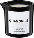 Massage Oil Candle, Ultra Hydrating Body Care with Soybean Oil, Body Oil Candle, 8.1oz, Amazing Gift (Chamomile)