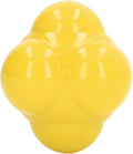 Hex Reaction Trainer Ball, Rubber Reaction Ball for Improving Hand Eye Coordination, Bright Color Reaction Catch Ball with Random Bounce, Portable Agility Training Tool for