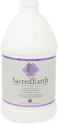 Organic Massage Gel (½ Gallon) – New Formula, Unscented, Nut Oil Free, Gluten Free, Vegan and USDA Certified Organic