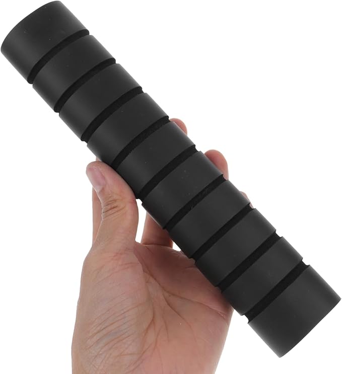 Kisangel 3pcs Non-Slip Sponge Grip Sleeves for Pull-Up Bar Protective Foam Handle Covers Slip-Resistant Padding for Strength Training for Fitness Enthusiasts