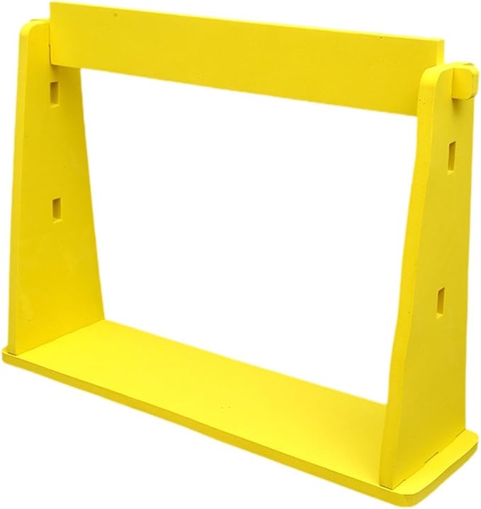 Agility Training Hurdle,Agility Speed Training Equipment,Improves Strength Jumping Bar Set Adjustable for Football Athletic, Yellow