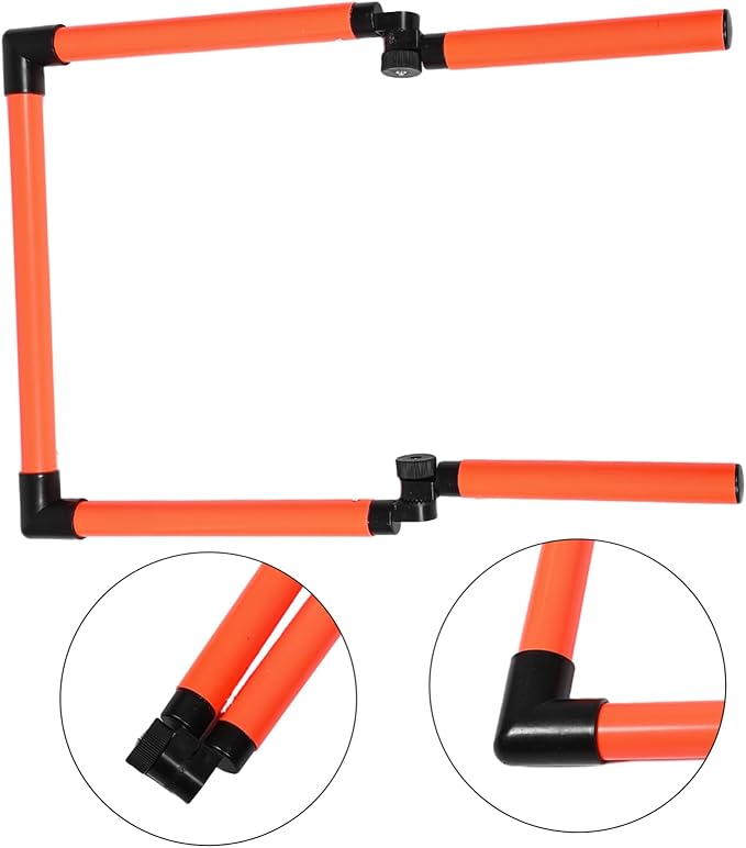 VANZACK Agility Hurdles for Training Speed Jump Fitness Equipment for Soccer Basketball Track Athletes Agility Training Hurdles for Enhanced Performance