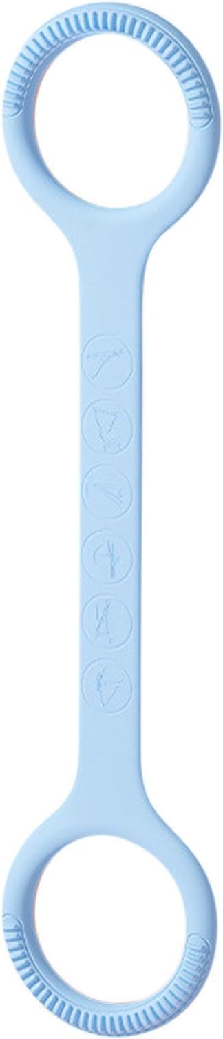 Figure 8 Resistance Band with Handles, Fitness Ropes Exercise Bands for Women, Elastic Ropes for Arm Back Shoulder Stretching Training, for Yoga, Pilates, and Physical Stretching ﻿
