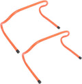 2pcs Agility Hurdles for Speed Training Plastic Training Equipment for Athletes for Soccer and Track Practice Coordination and Flexibility