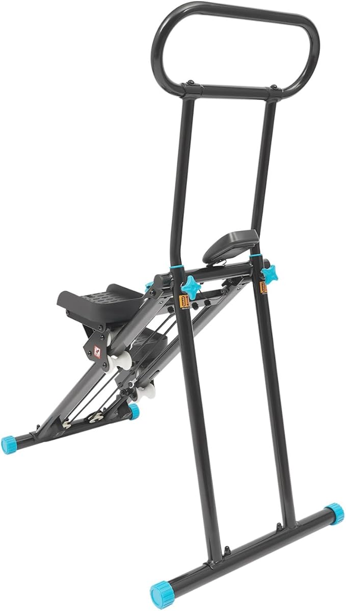 Stair Stepper for Home Gym,300Lbs Folding Vertical Climber Cardio Exercise Machine with LCD Screen,Stair Climber for Full Body Workout with Adjustable Handlebar & Pedals, for Women & Men