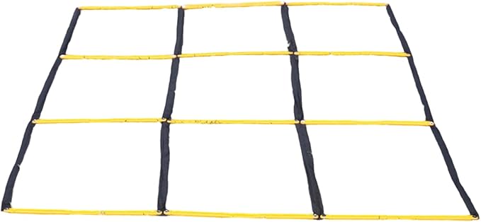 Multifunctional 9 Grids Agility Ladder for Sports Training Fitness and Footworks Drill Agility Train Enduring Balances Cores Skill Development