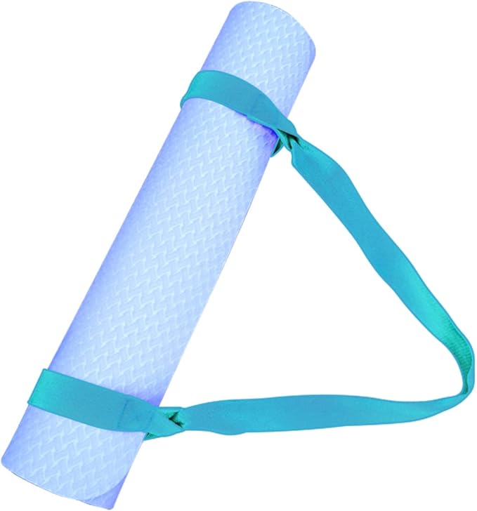 Tenalleys 1Pcs Adjustable Yoga Mat Strap Multi-Purpose Straps Easy-Cinch Yoga Mat Sling